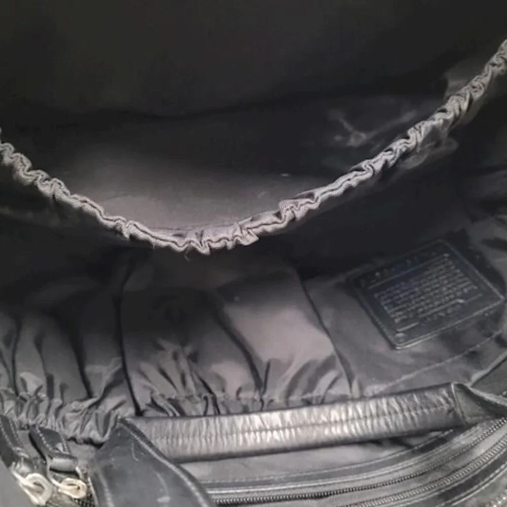 Coach Hamptons 5975 Double Handle Inner Pockets Charm Diaper Tote Bag
